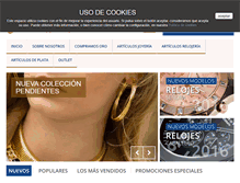 Tablet Screenshot of joyerialahoz.com
